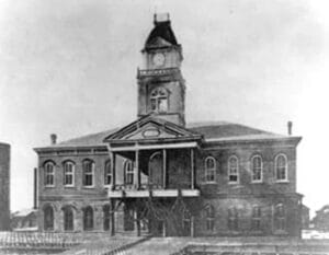 Monroe County Old Courthouse 1940's